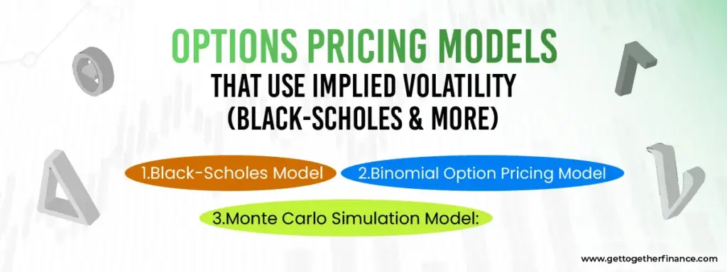 Options Pricing Models That Use Implied Volatility (Black-Scholes & More)