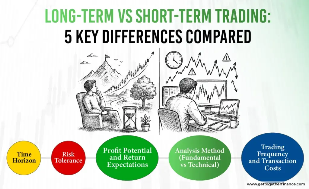 Long-Term vs Short-Term Trading: 5 Key Differences Compared