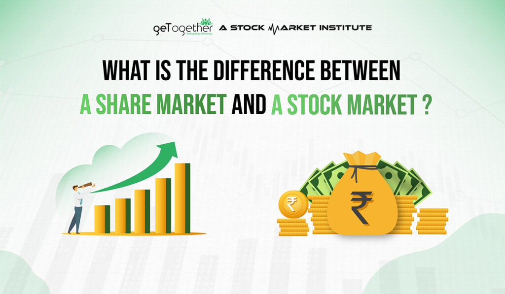 stock market Vs share market