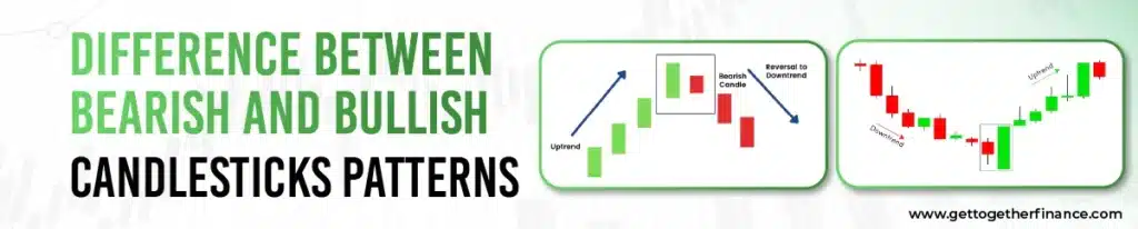 Difference Between Bearish and Bullish Candlesticks Patterns