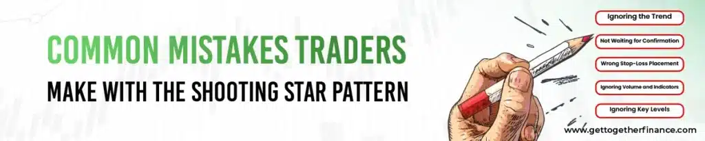Common Mistakes Traders Make with the Shooting Star Pattern