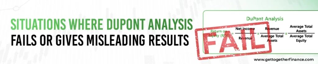 Situations Where DuPont Analysis Fails or Gives Misleading Results