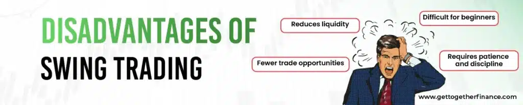 Disadvantages of Swing Trading