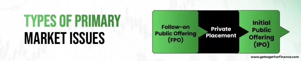 Types of Primary Market Issues
