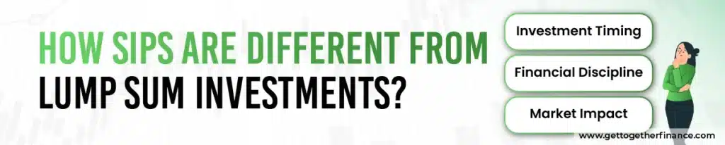How SIPs are Different from Lump Sum Investments?