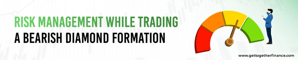 Risk Management While Trading A Bearish Diamond Formation