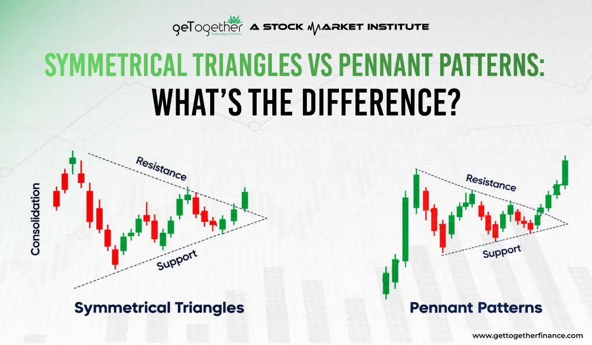 Symmetrical Triangles vs Pennant Patterns: What’s the Difference?