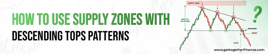 How to Use Supply Zones With Descending Tops Patterns