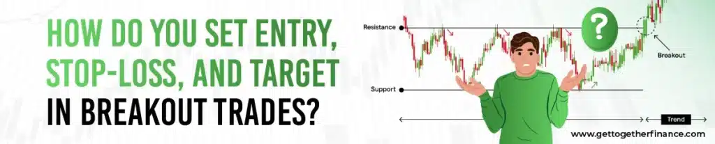 How Do You Set Entry, Stop-Loss, and Target in Breakout Trades?