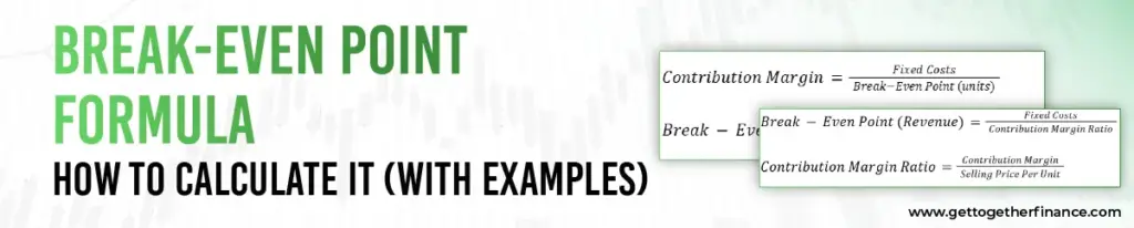 Break-Even Point Formula: How to Calculate It (With Examples)