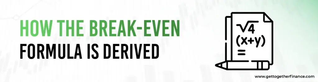 How Is the Break-Even Formula Derived?