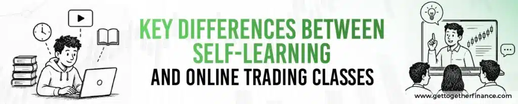 Key Differences Between Self-Learning and Online Trading Classes