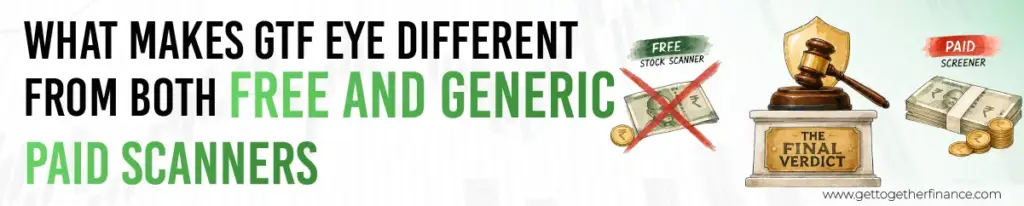 What Makes GTF EYE Different From Both Free and Generic Paid Scanners