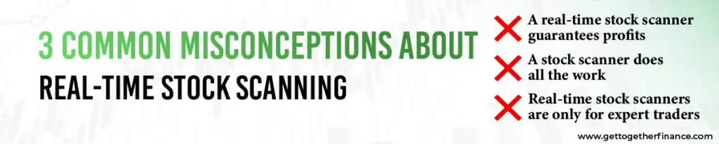3 Common Misconceptions About Real-Time Stock Scanning
