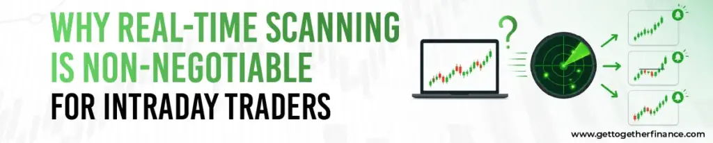 Why Real-Time Scanning Is Non-Negotiable for Intraday Traders