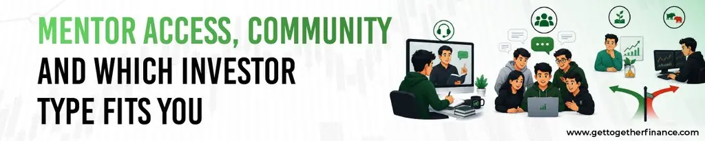 Mentor Access, Community and Which Investor Type Fits You