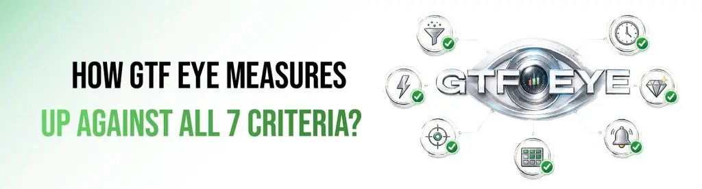 How GTF EYE Measures Up Against All 7 Criteria