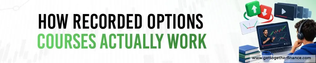 How Recorded Options Courses Actually Work