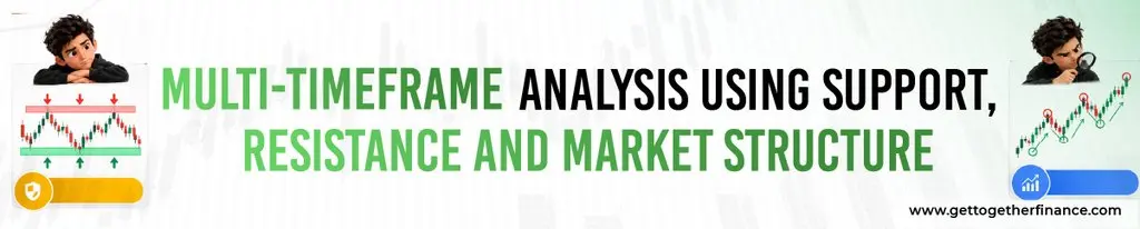 Multi-Timeframe Analysis Using Support, Resistance and Market Structure
